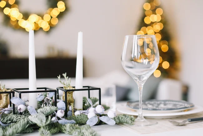 Mesa de Navidad alquiler apartamento Gandia playa