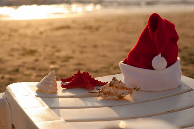 navidades diferentes en la playa de gandia