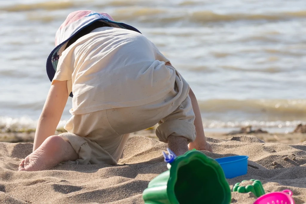 recomendaciones para viajar con niños a la playa