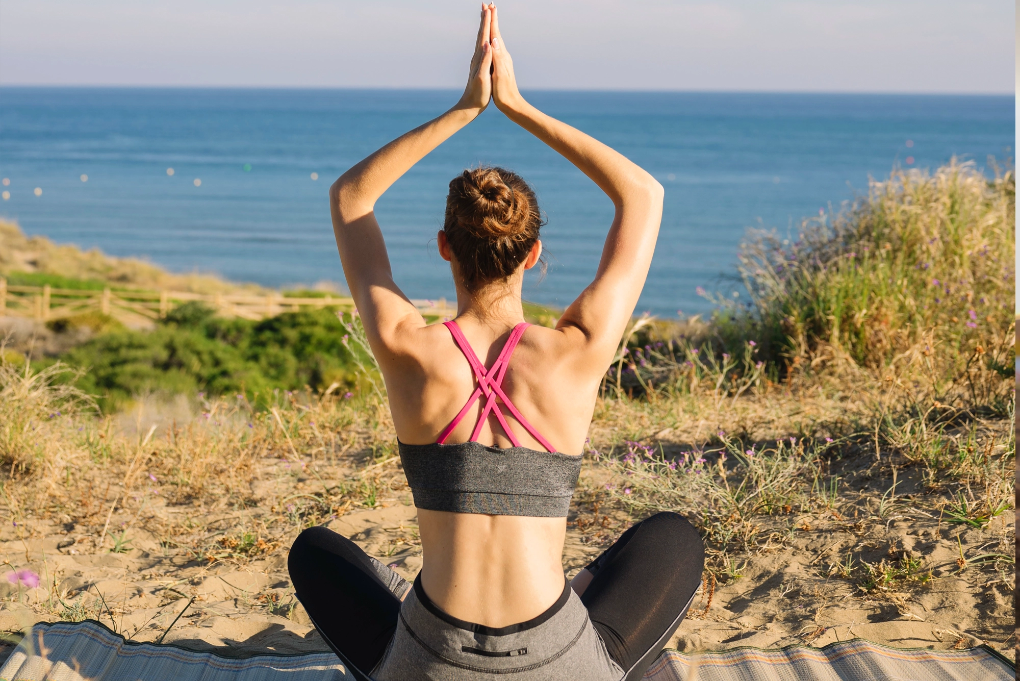 yoga en la playa de gandia