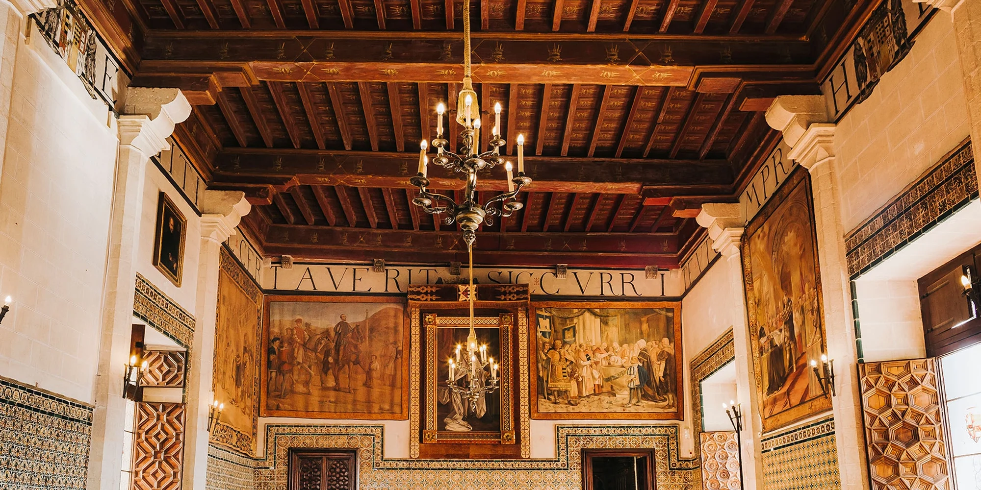 Interior del Palau Ducal de Gandia