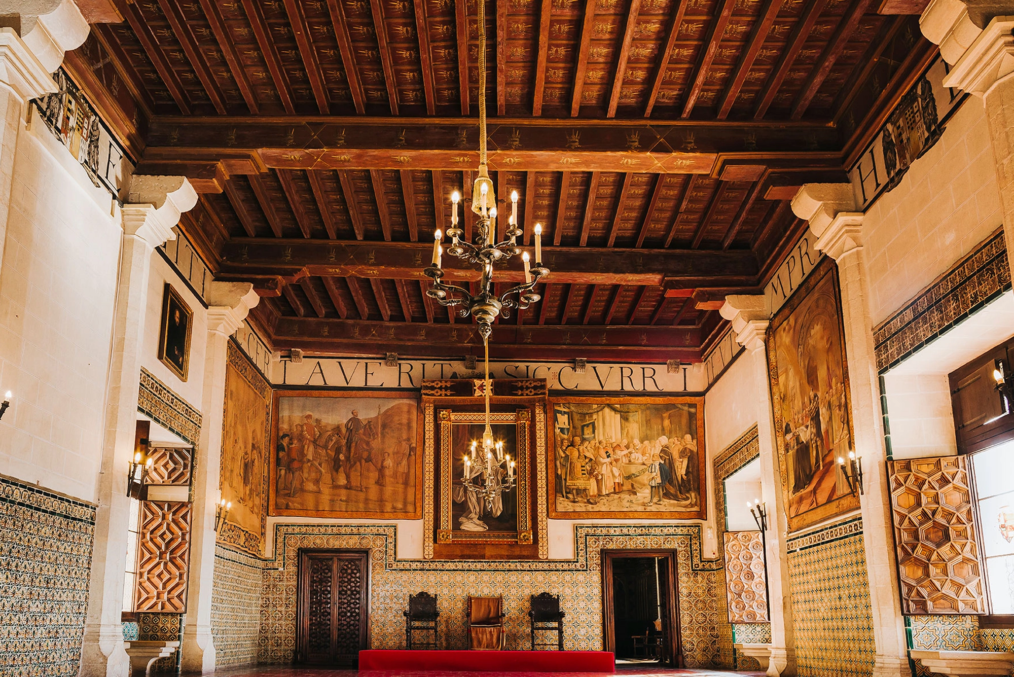 Interior del Palau Ducal de Gandia