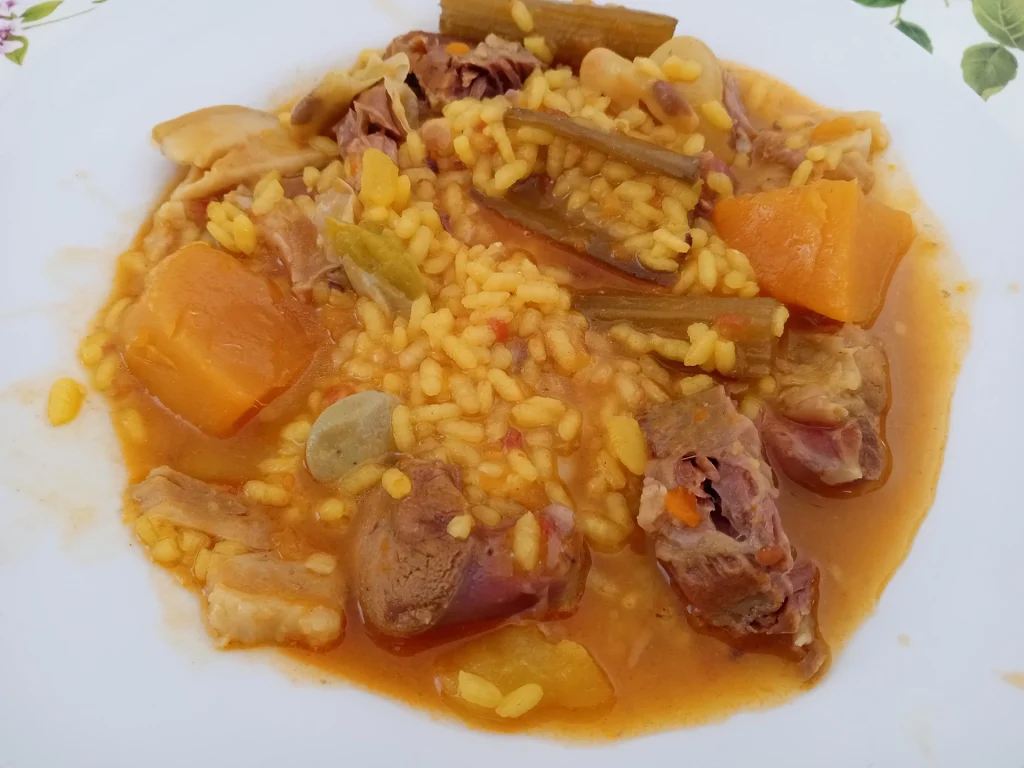 arroz melosos amb fesols i naps