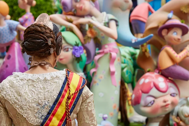 Las fallas la fiesta mas popular de Gandia