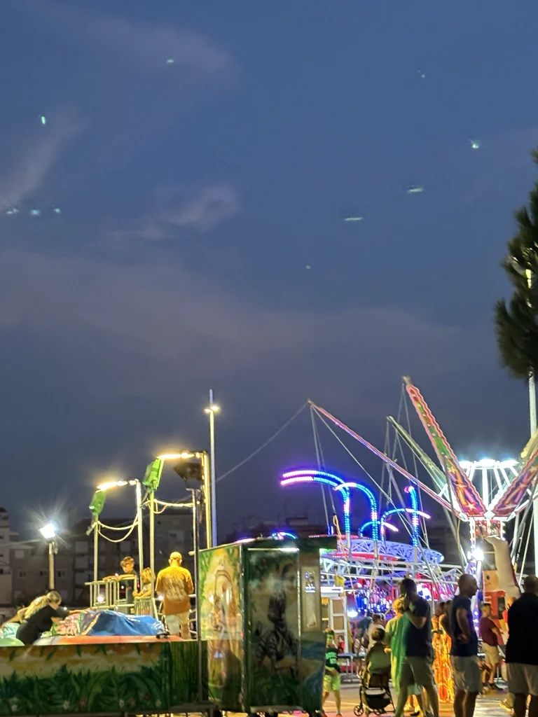feria para niños en el grao de gandia