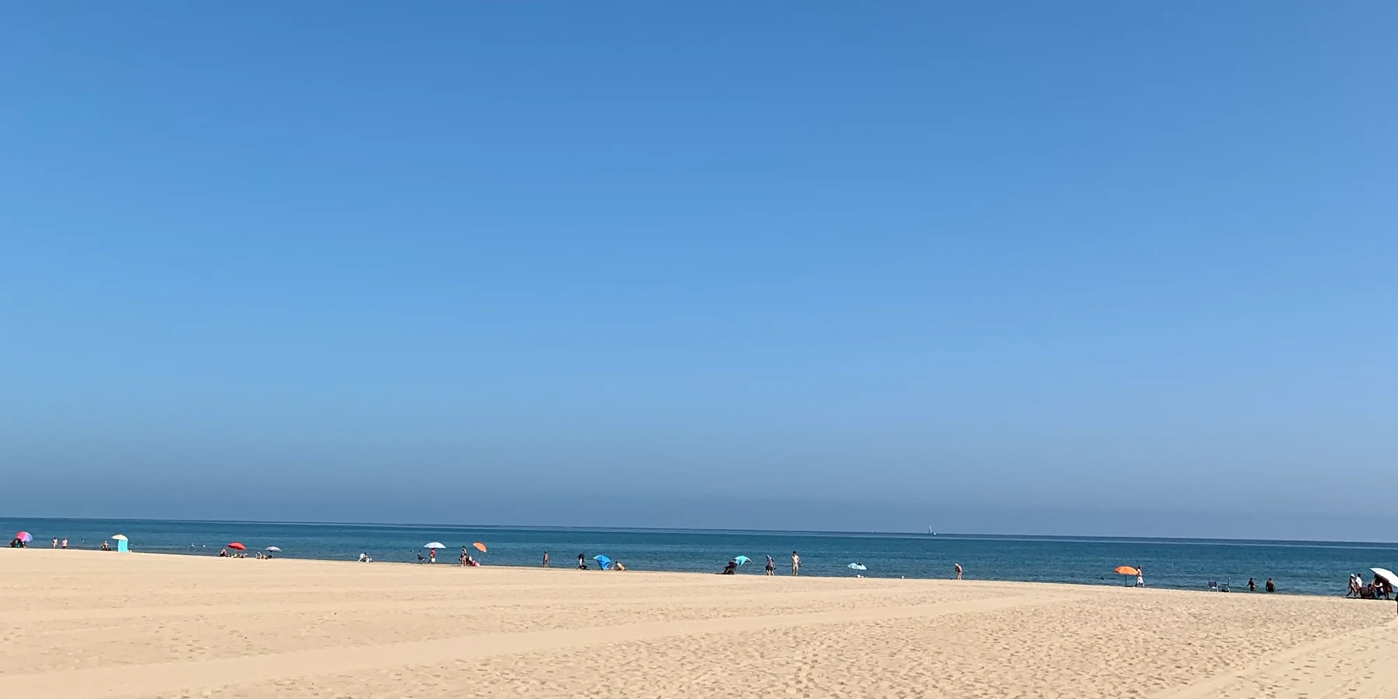 septiembre en la playa de gandia